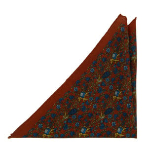 ABBONDANZA ORANGE pocket square