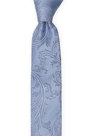 AISLEWALKER DUSTY BLUE skinny tie