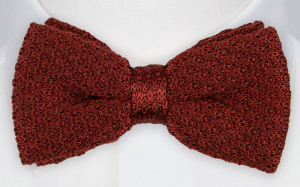 ALLURING COPPER bow tie
