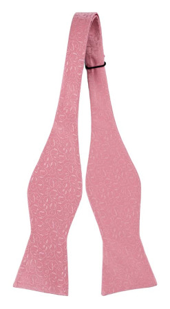 ALSKAD PINK self-tie bow tie