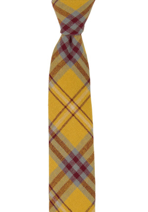 ATTACHED YELLOW skinny tie
