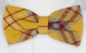 ATTACHED YELLOW bow tie