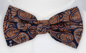 ATTANS ORANGE bow tie