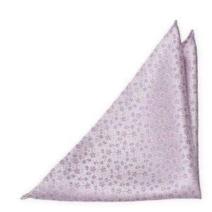 AUGURI PALE PURPLE pocket square