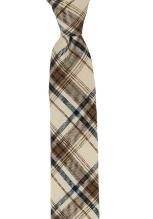 BESQUARE SAND skinny tie