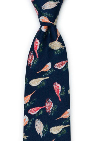 BIRDIENUMNUM DARK NAVY tie