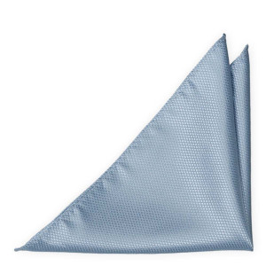 BIRDSEYE DUSTY BLUE pocket square