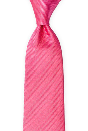 BIRDSEYE HOT PINK tie