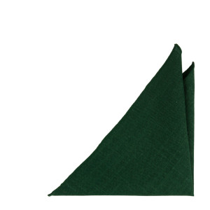 BITTERSWEET DARK GREEN pocket square