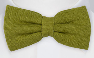 BITTERSWEET GREEN bow tie