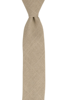 BITTERSWEET SAND skinny tie