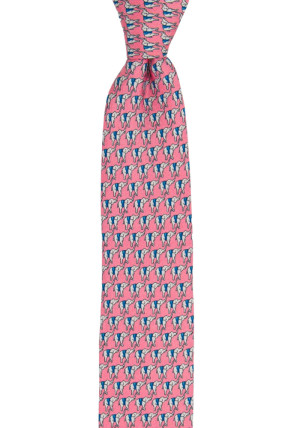 BOCCAGLIO Pink skinny tie