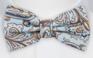 BOFFOLA ICE BLUE bow tie