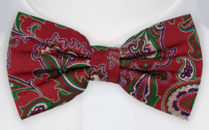 BOFFOLA RED bow tie