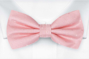 BRUDGUM PALE PINK bow tie