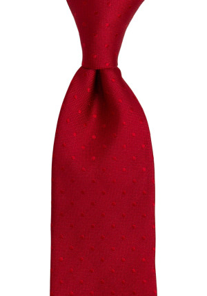 BRUDGUM RED tie