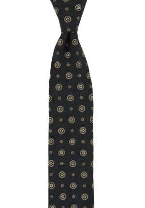 CIRCOLARE NAVY skinny tie