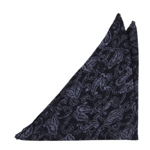 COMPAGNODISERA BLUE pocket square