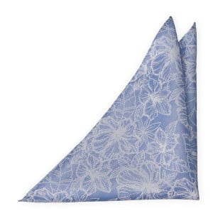 CORSAGE SKY BLUE pocket square