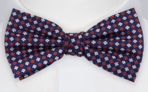 COUNTLESS NAVY bow tie