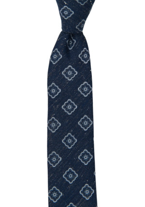 CRACKERJACK BLUE skinny tie
