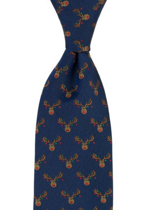 DEEROHDEER BLUE tie
