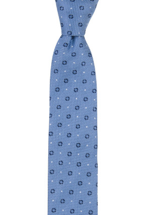 DELICATEDOT LIGHT BLUE skinny tie