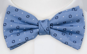 DELICATEDOT LIGHT BLUE bow tie