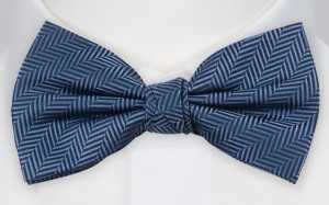 DRUMMEL SLATE BLUE bow tie