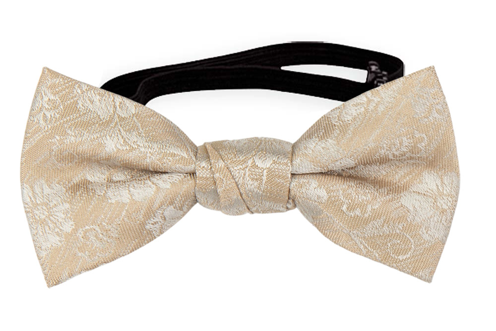 ENCHANTMENT CHAMPAGNE baby bow tie
