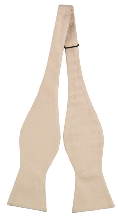 Espousal CHAMPAGNE PINK self-tie bow tie
