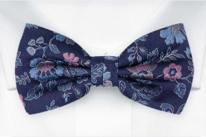 EVECHARMER DARK BLUE bow tie