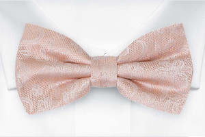 EVERAFTER BLUSH PINK bow tie