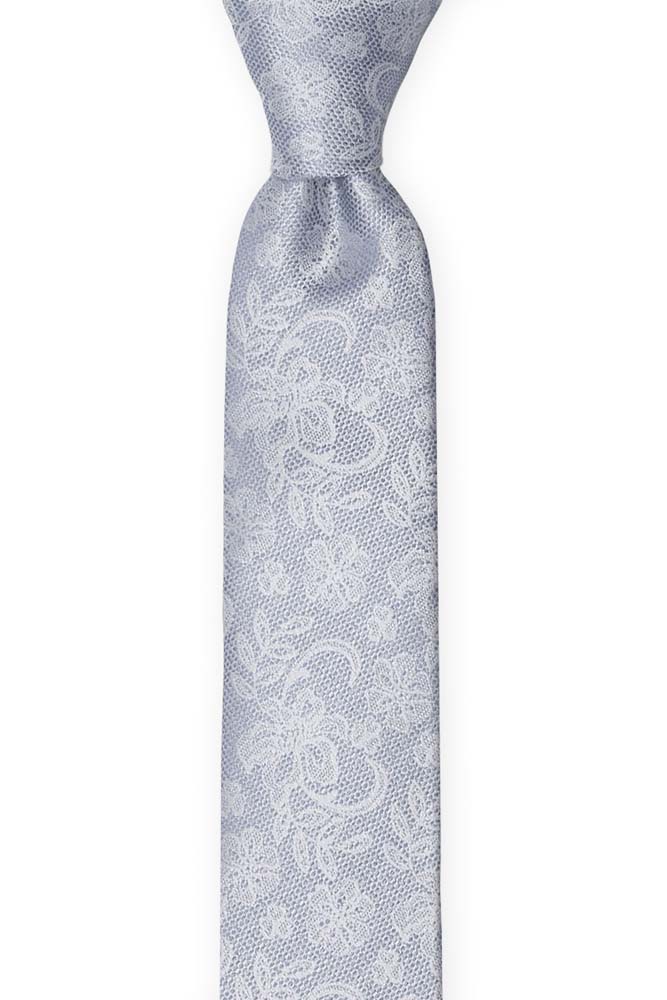 EVERAFTER DUSTY BLUE skinny tie