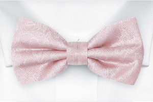 EVERAFTER POWDER PINK bow tie
