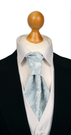 Excitement ICE BLUE pre-tied cravat