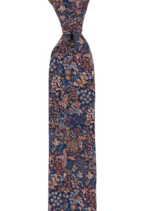 EXCLUSE ORANGE skinny tie