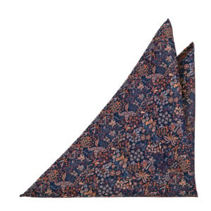 EXCLUSE ORANGE pocket square