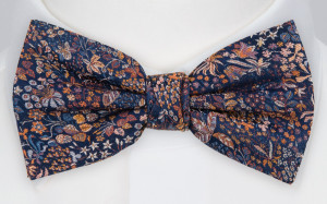 EXCLUSE ORANGE bow tie