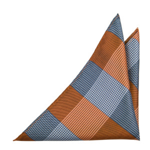 FAIRANDSQUARE BLUE pocket square