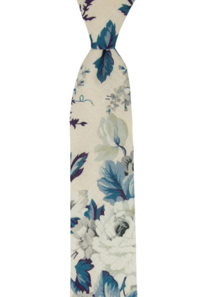FAITHFULLNESS PETROL skinny tie