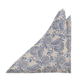 FEELINGIT FAWN BEIGE pocket square