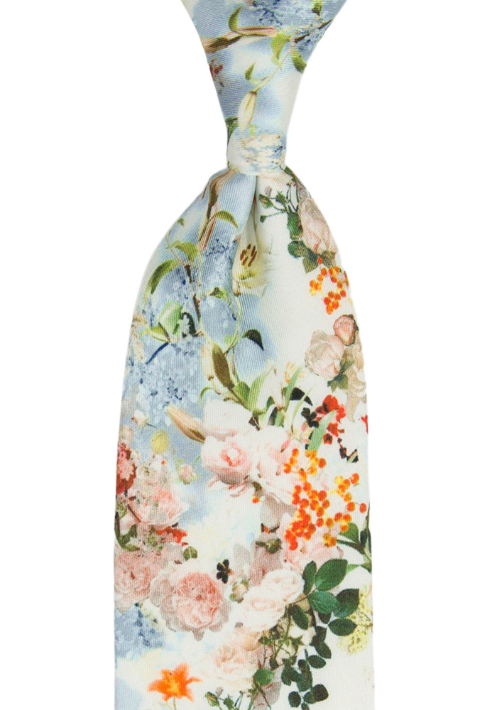 FESTOSO ORANGE classic tie