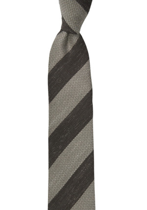 FINDINGOUT BROWN skinny tie