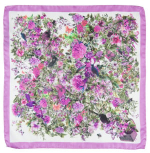 FIORE LAVENDER PINK pocket square