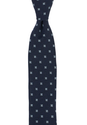 FIORITURA BLUE skinny tie