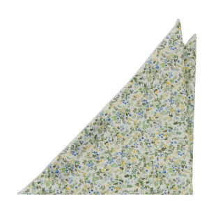 FIRSTIMPRESSION BLUE pocket square