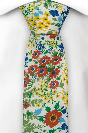 FLOWERFIELD White boy's tie small