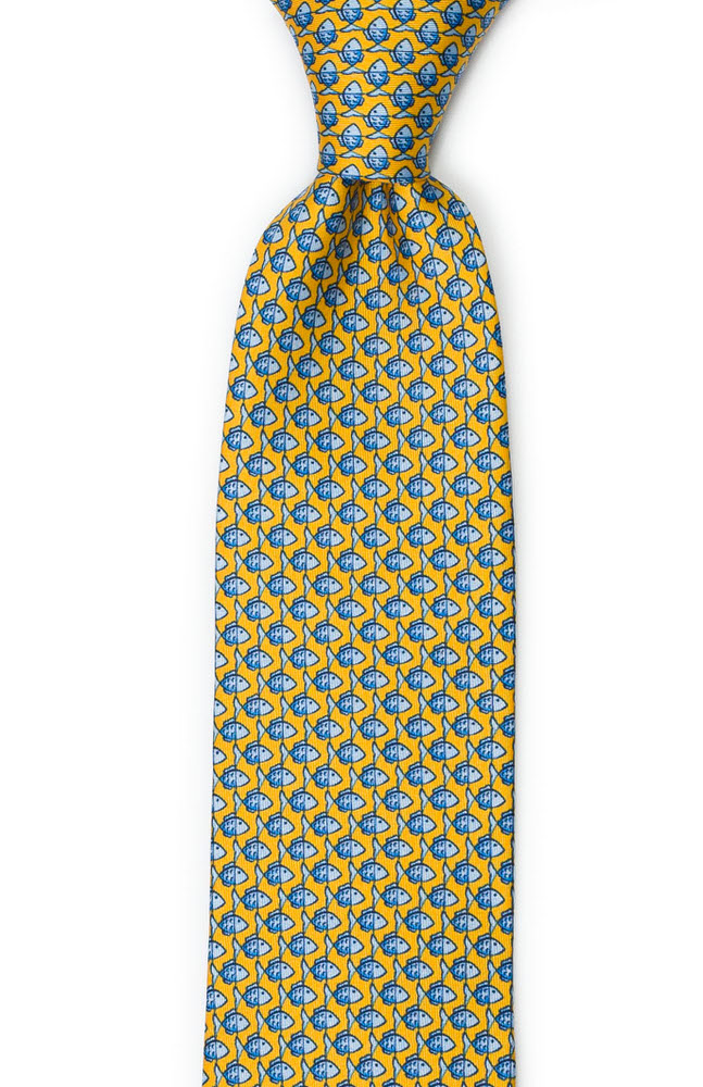 FORZAPESCE YELLOW classic tie