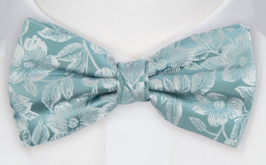 GARTER JADE bow tie